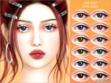 Sims 4 Female Mod: Eyes A204 (Featured)