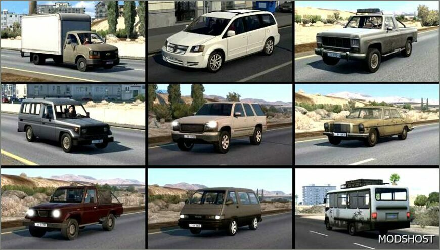 ETS2 Traffic Mod: African AI Revival Pack (Featured)