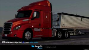 ATS Freightliner Truck Mod: The Freightliner Cascadia Enhanced V1.2.1 (Featured)