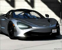 GTA 5 McLaren Vehicle Mod: 2018 Mclaren 720S Add-On | Extras | Template V2.0 (Featured)