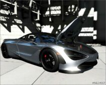 GTA 5 McLaren Vehicle Mod: 2018 Mclaren 720S Add-On | Extras | Template V2.0 (Image #4)