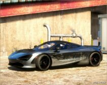 GTA 5 McLaren Vehicle Mod: 2018 Mclaren 720S Add-On | Extras | Template V2.0 (Image #5)