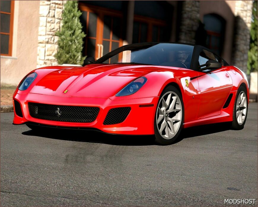 GTA 5 Ferrari Vehicle Mod: 2011 Ferrari 599 GTO Add-On | Template V2.0 (Featured)