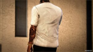 GTA 5 Player Mod: FAT Belly TEE for MP Male (Image #3)