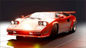 BeamNG Lamborghini Car Mod: Countach 1974-1990 0.32 (Featured)