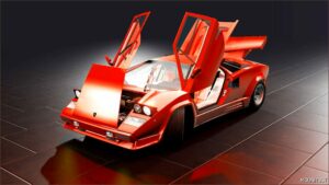 BeamNG Lamborghini Car Mod: Countach 1974-1990 0.32 (Image #3)
