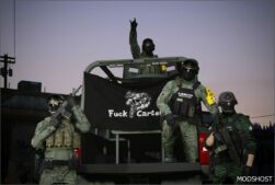 GTA 5 Mod: Mexican Special Forces Flags Sp/Fivem (Image #2)