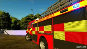 FS22 Volvo Vehicle Mod: 2017 Volvo FL UK Fire Service (Image #4)