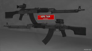 GTA 5 Weapon Mod: Rpk-74M (Image #2)