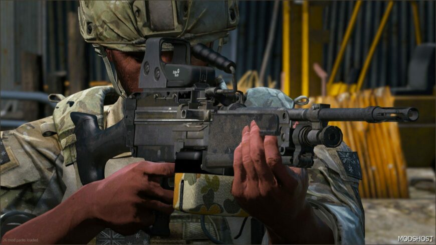 GTA 5 Weapon Mod: FN Minimi F89 (Featured)