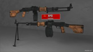 GTA 5 Weapon Mod: RPD (Image #2)