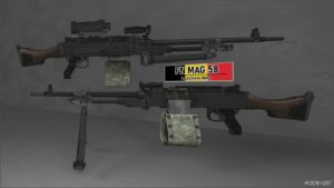 GTA 5 Weapon Mod: FN MAG 58 (Featured)
