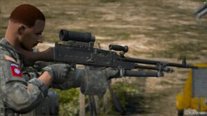 GTA 5 Weapon Mod: FN MAG 58 (Image #4)