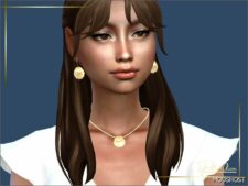 Sims 4 Female Accessory Mod: Cardita Necklace (Image #2)