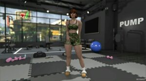 GTA 5 Player Mod: Victoria SET for MP Female (Image #2)