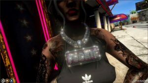 GTA 5 Player Mod: Pookie Chain/Necklace for MP Male/Female (Image #2)