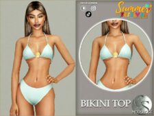 Sims 4 Bottoms Clothes Mod: Bikini SET 432 (Image #2)