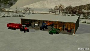 FS22 Placeable Mod: Straw Shed (Image #2)