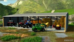 FS22 Placeable Mod: Straw Shed (Image #4)