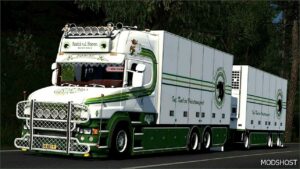 ETS2 Scania Truck Mod: T500 Tandem Patrick VD Hoeven V2.2 1.50 (Featured)