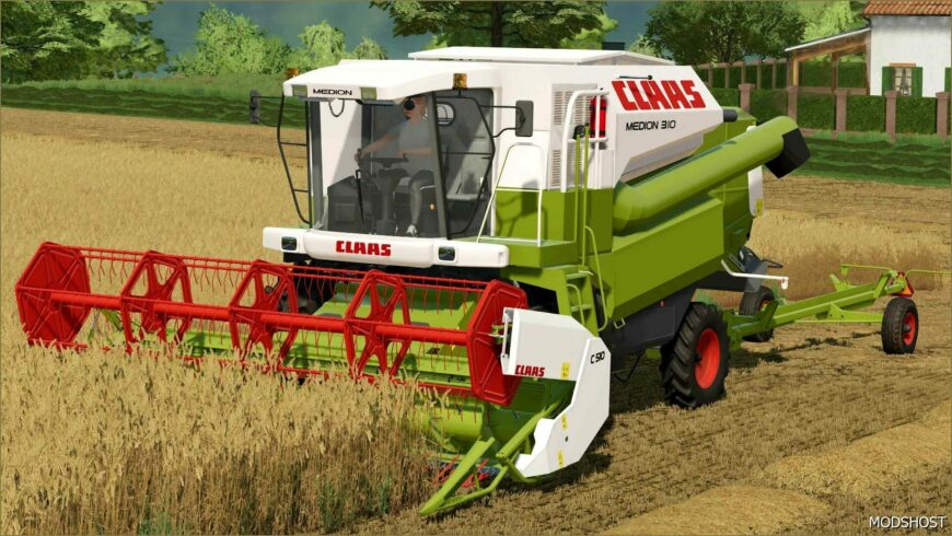 FS22 Claas Combine Mod: Medion 310 (Featured)