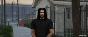 GTA 5 Player Mod: Braid Hair for MP Male (Featured)