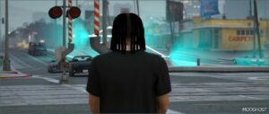 GTA 5 Player Mod: Braid Hair for MP Male (Image #2)