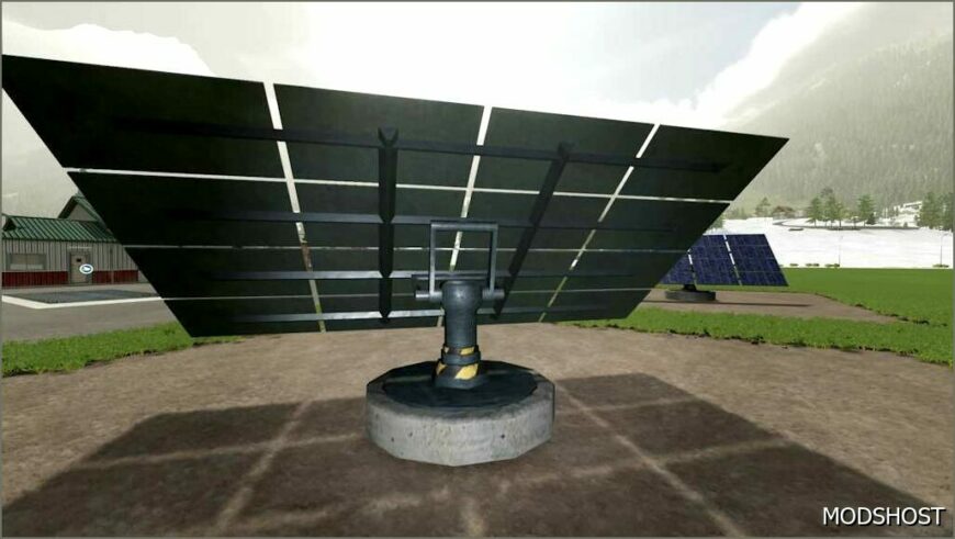 FS22 Placeable Mod: Solar Panel (Featured)