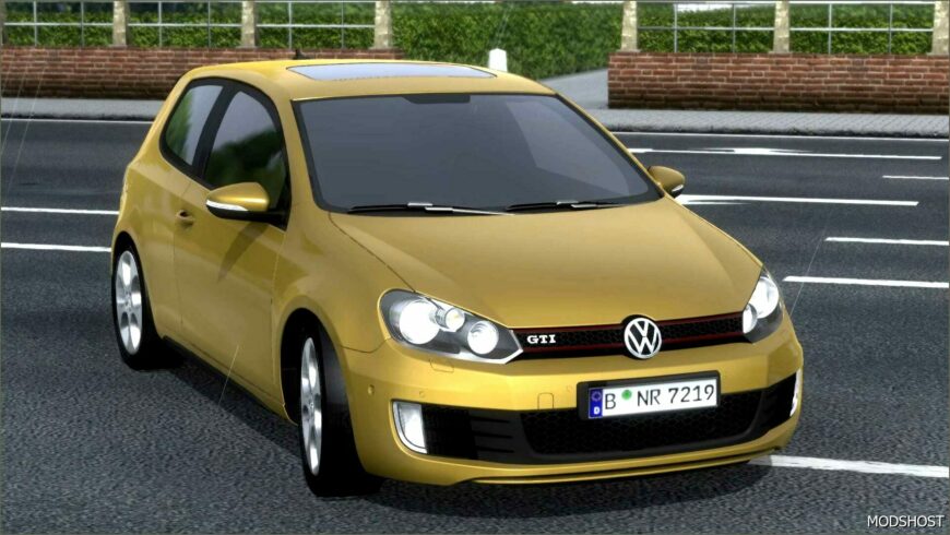 ETS2 Volkswagen Car Mod: Golf VI GTI 2014 1.4 1.50 (Featured)