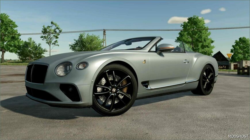FS22 Car Mod: Bentley Continental GT Number 1 (Featured)
