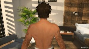GTA 5 Player Mod: Jace Hair for MP Male (Featured)
