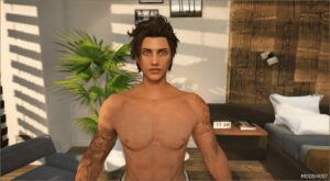 GTA 5 Player Mod: Jace Hair for MP Male (Image #2)
