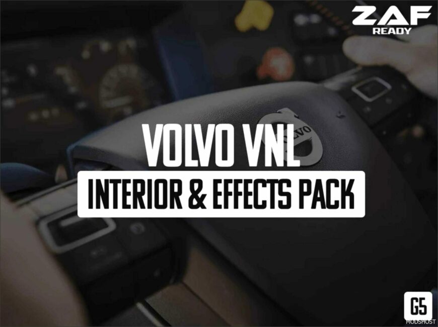 ATS Volvo Mod: VNL Interior & Effects Pack V1.0.1 (Featured)