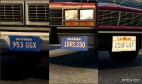 ATS Mod: Classic License Plates for Jazzycat’s Traffic V1.0.1 (Featured)