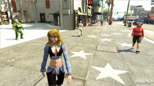GTA 5 Player Mod: Britney Spears (Add-On PED) (Image #2)