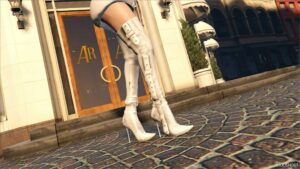 GTA 5 Player Mod: Gloria Shoes for MP Female (Featured)