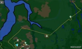 ETS2 Map Mod: Off The Grid 1.3-Russian Open Spaces 13.1 Road Connection V1.2 (Image #2)