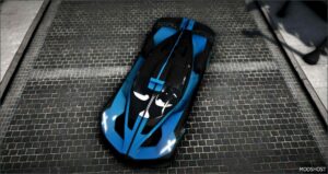 GTA 5 Bugatti Vehicle Mod: 2020 Bugatti Bolide Add-On | Lods | Fivem V1.1 (Image #2)