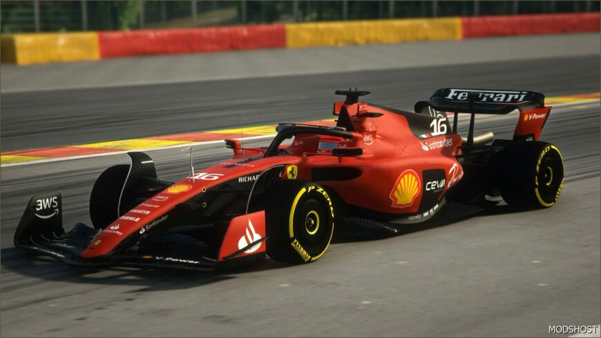 GTA 5 F1 Vehicle Mod: Formula ONE F1 SF-23 Ferrari 2023 Add-On (Featured)