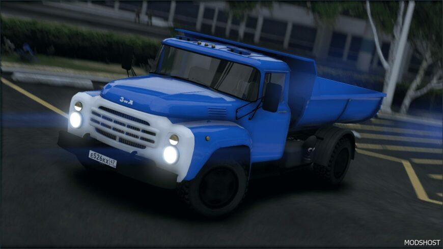 GTA 5 Vehicle Mod: 1986 ZIL 130D1 600 HP Add-On | Plates | Extras | Livery | Template (Featured)