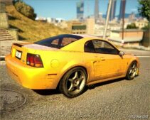 GTA 5 Ford Vehicle Mod: Mustang SVT Cobra R 2000 Add-On | Extras | Template V2.0 (Image #4)