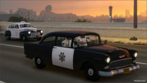 GTA 5 Mod: Retro Emergency Vehicles Pack: The SAN Andreas Parks, Beaches and Highways Addon ( 40’S – 50’S ) (Image #2)