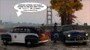 GTA 5 Mod: Retro Emergency Vehicles Pack: The SAN Andreas Parks, Beaches and Highways Addon ( 40’S – 50’S ) (Image #3)