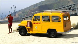 GTA 5 Mod: Retro Emergency Vehicles Pack: The SAN Andreas Parks, Beaches and Highways Addon ( 40’S – 50’S ) (Image #5)