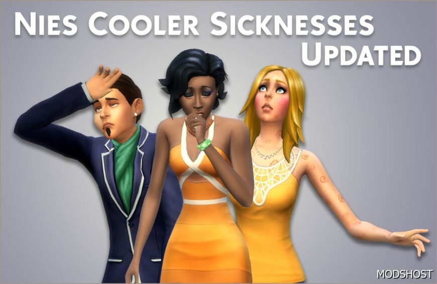 Sims 4 Mod: Nies' Cooler Sicknesses Updated (Featured)
