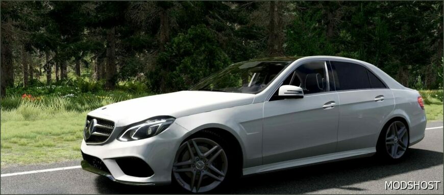 BeamNG Mercedes-Benz Car Mod: E-Classe (W212) V1.1 0.32 (Featured)