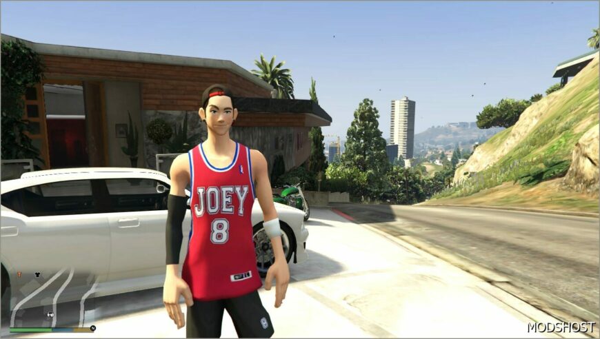 GTA 5 Player Mod: 3ON3 Freestyle: Rebound Joey (Featured)