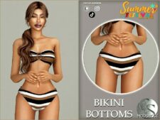 Sims 4 Elder Clothes Mod: Bikini SET & Skirt #436 (Image #2)