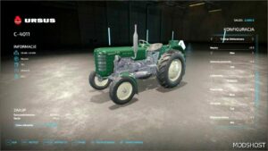 FS22 Ursus Tractor Mod: C4011 V1.2 (Image #5)