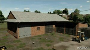 FS22 Placeable Mod: Barn with Garage and Chicken Coop (Image #4)